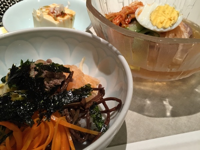 韓国冷麺！