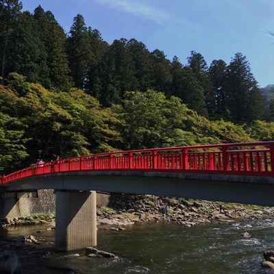 緑の香嵐渓