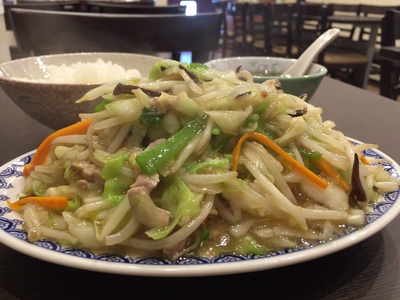 野菜炒め定食
