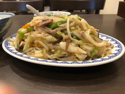 超山盛り野菜炒め