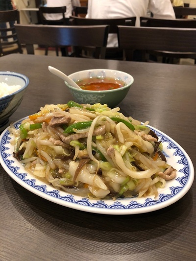超山盛り野菜炒め