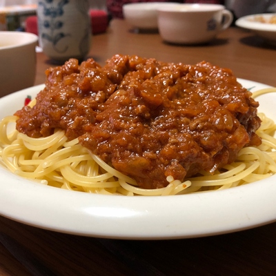 山盛り「ミートソース」