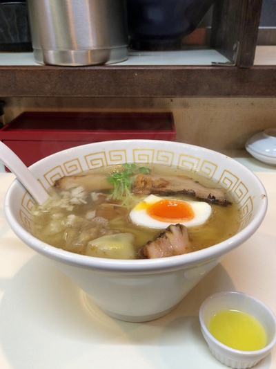 新作「鯛塩ラーメン」