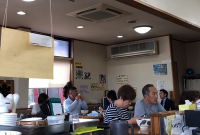 お決まりのラーメンはしご
