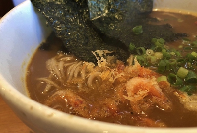 久しぶりカレー蕎麦
