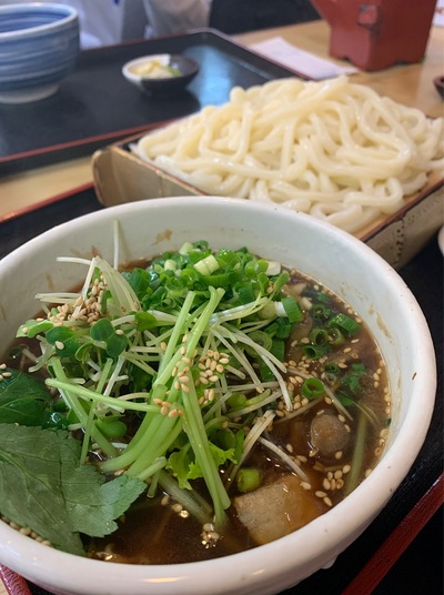 肉つけ麺うどん！！