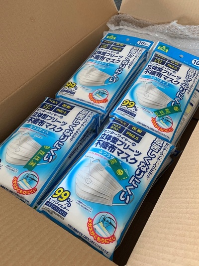 マスク品切れ