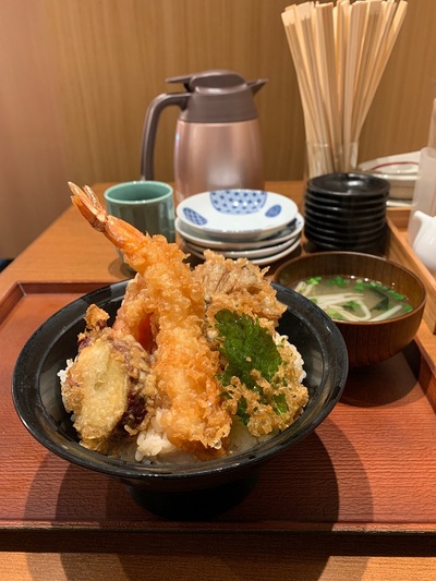 感謝の天丼