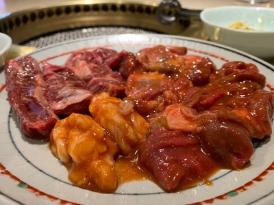 京城園『ハラミランチ』