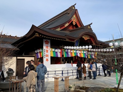 初詣≪岩津天満宮≫