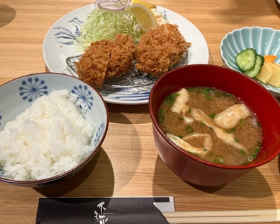 不知火　『ひれかつ定食』