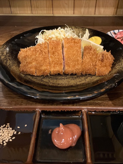 不思議なとんかつ