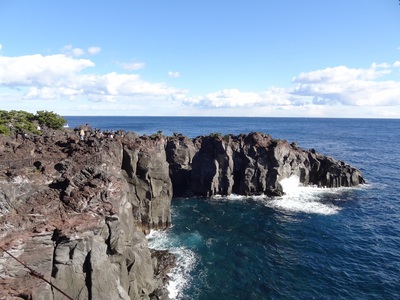 絶景かな≪城ケ崎海岸≫