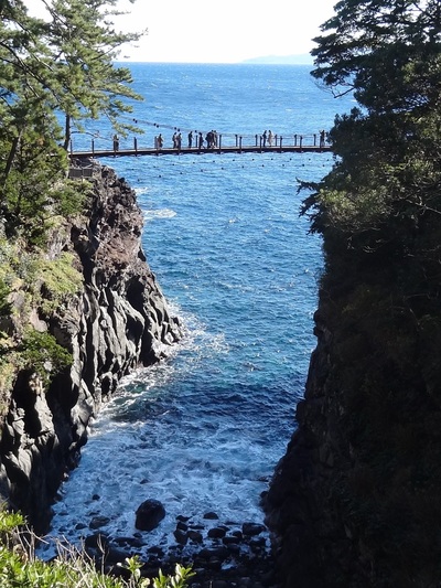 絶景かな≪城ケ崎海岸≫