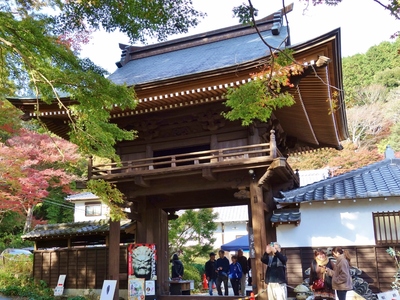 普門寺の紅葉
