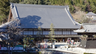 初詣。奥山方広寺