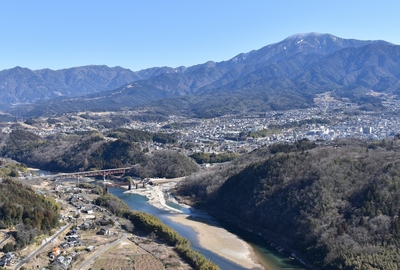日本一の山城≪苗木城跡≫