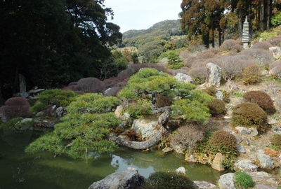 長楽寺の庭園