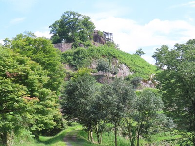 山城１位「苗木城跡」