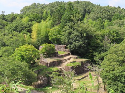 山城１位「苗木城跡」