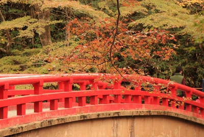 岩屋堂の太鼓橋