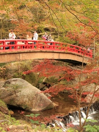 岩屋堂の太鼓橋