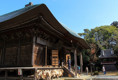 紅葉≪油山寺三重塔≫