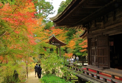 湖南三山『長寿寺』の紅葉