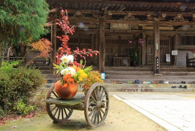 湖南三山『長寿寺』の紅葉
