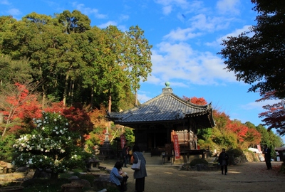 湖南三山『善水寺』の紅葉