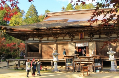 湖南三山『善水寺』の紅葉