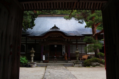 遠山郷「龍淵寺」
