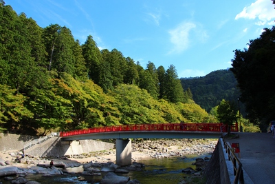 緑の香嵐渓