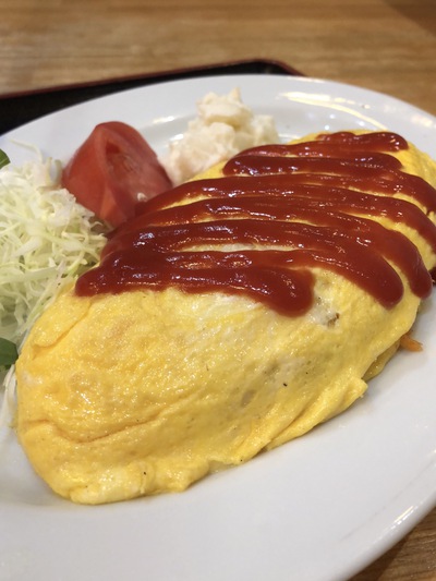 オムライス＆トマトスライス