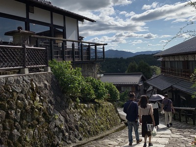 久しぶりの馬籠宿