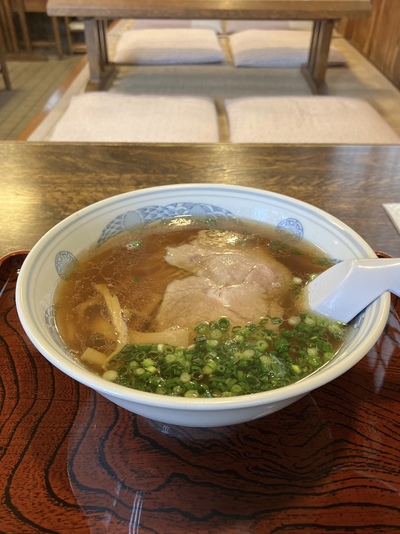 蕎麦屋でラーメン