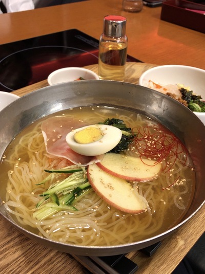 夏の風物詩「冷麺」