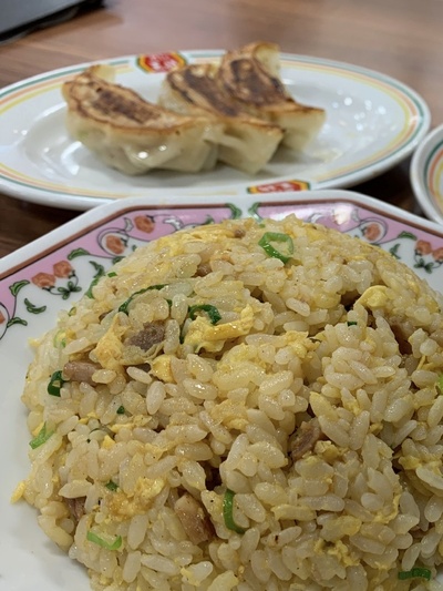 王将での炒飯
