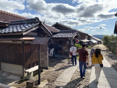 久しぶりの馬籠宿