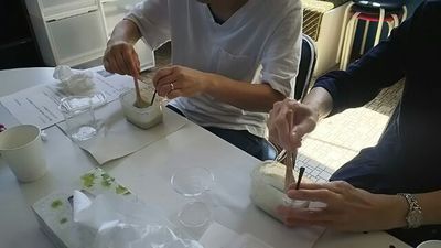 アロマ講座inのヴぁ公民館