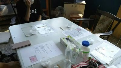 アロマ講座inのヴァ公民館
