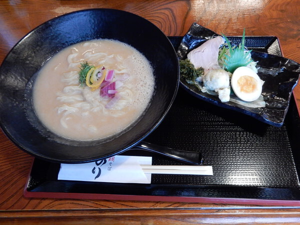 「鯛そば　のり」さんでランチ