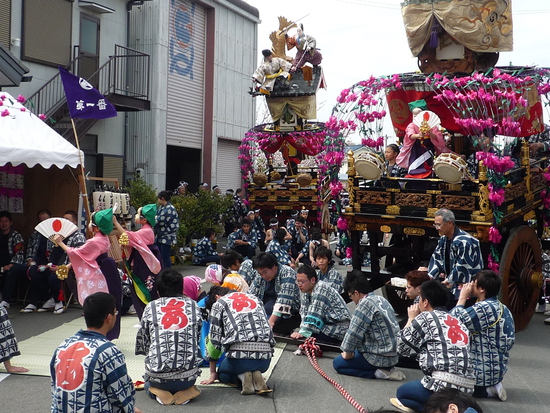 ２０１５年三熊野神社大祭役廻り