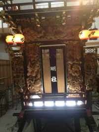 お祭り準備 2013/09/23 22:03:00