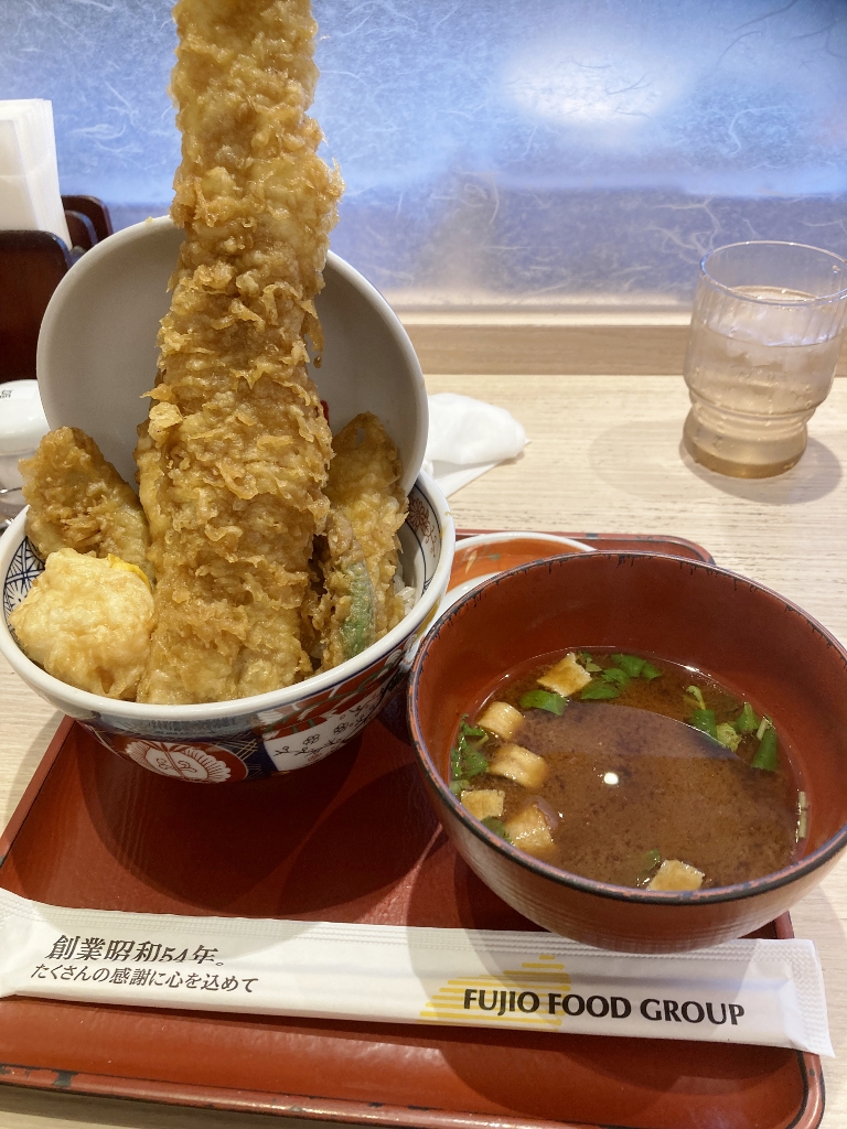 えびのや穴子1本天丼