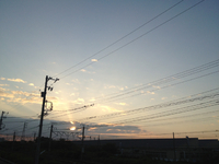 朝焼け 2013/09/06 05:49:05