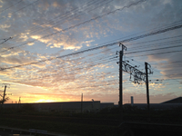 今日の朝空 2013/10/08 05:56:53