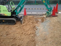 お庭の工事 2012/04/03 14:43:27
