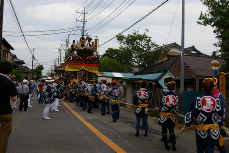 佐原の大祭（曳き手）