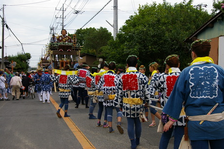 佐原の大祭（曳き手）